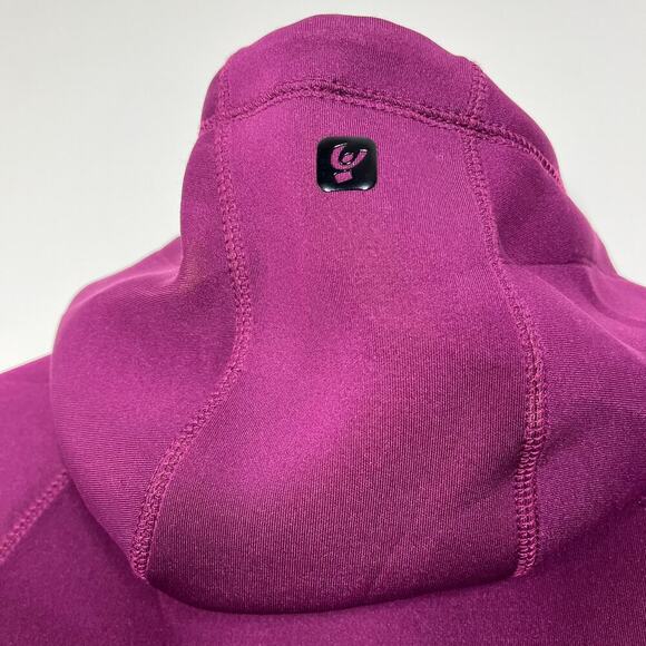 Freddy Italian Breathable Water Resistant Hoodie M Purple Curved Zip‎ Surfing - Picture 7 of 15